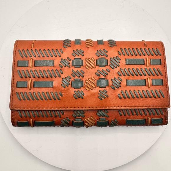 Patricia Nash Handbags - Patricia Nash Elegant Brown and Green Women's Wallet